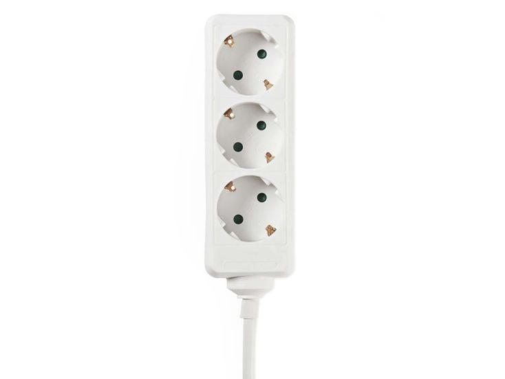 Nedis EXSO315F1WT 3-voudige stekkerdoos - 1,5 meter