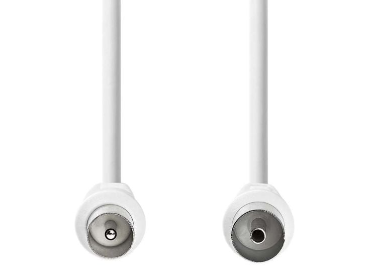 Nedis CSGB40000WT100 coaxkabel - 10 meter