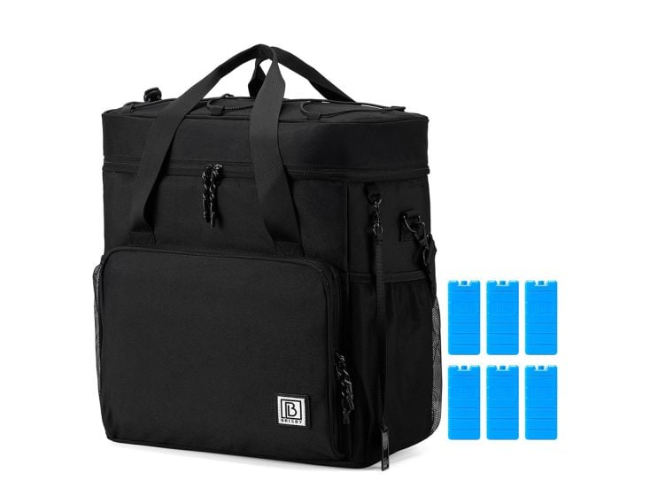 Brisby 4-laags geïsoleerde 40 liter koeltas - Black