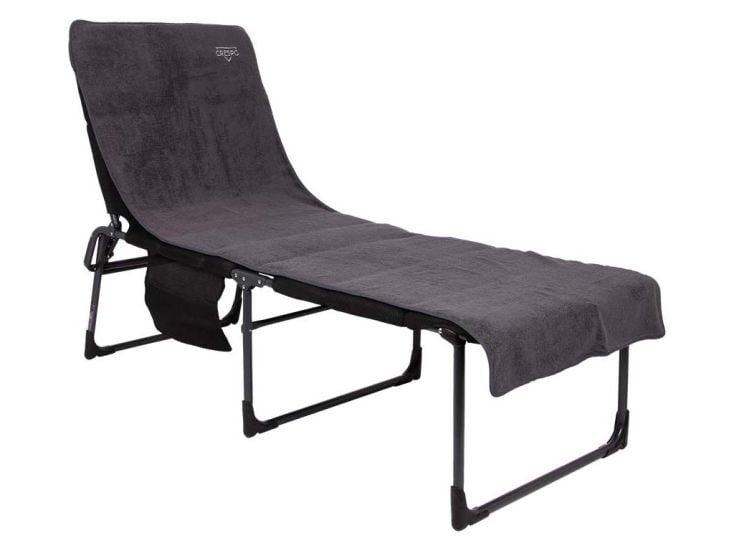 Crespo maat XL badstof ligbed stoelhoes - Grey