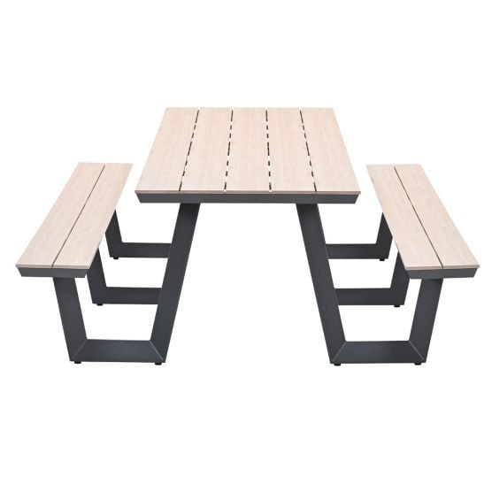 Garden Impressions Bell picknick set-280cm- l.teak vironwood