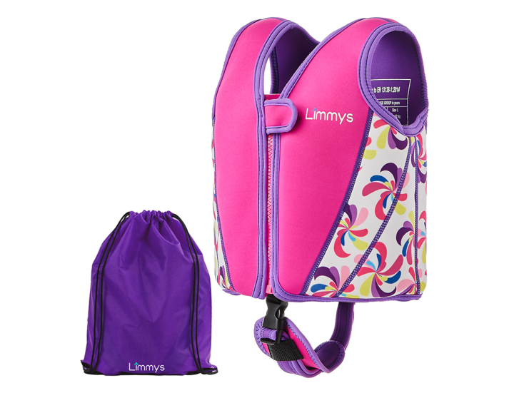 Limmys kinder zwemvest - Roze Windmolen