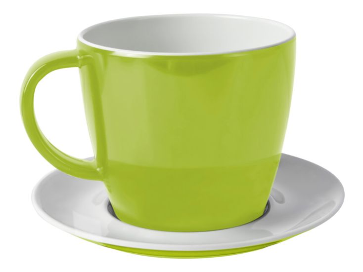 Brunner 25 cl Space kop en schotel - Green