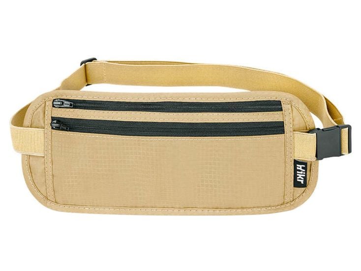 Hikr Moneybelt premium reisportemonnee - Yellow