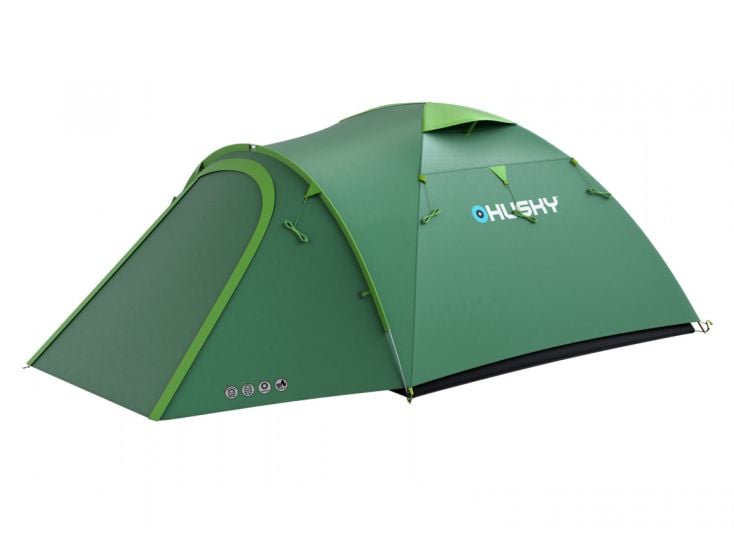 Husky Bizon 4 Plus koepeltent - Green