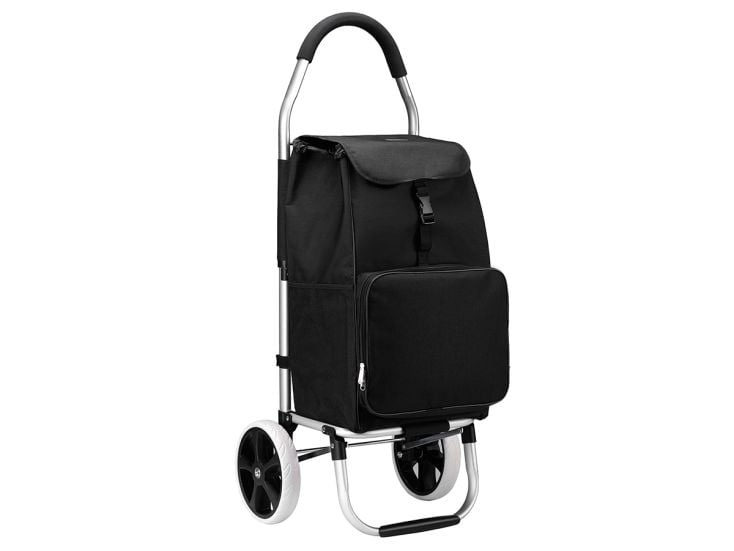Packaway 45 liter boodschappentrolley met koelvak - Black