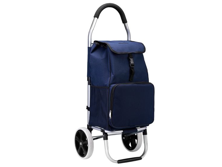 Packaway 45 liter boodschappentrolley met koelvak - Blue