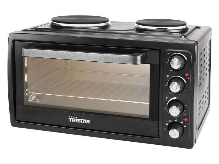 Tristar OV-1443 Convectie oven met 2 kookplaten