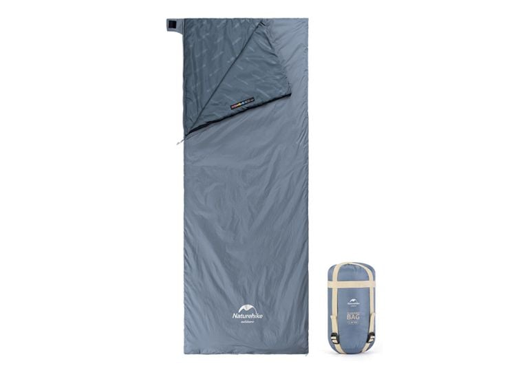 Naturehike 205 x 85 cm lichtgewicht slaapzak - Light Blue