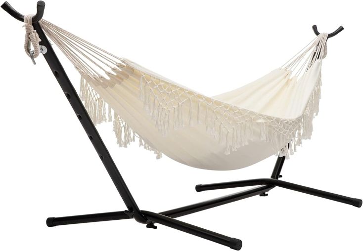 Campingwise hangmat met standaard