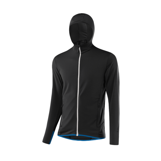 Loeffler Hoody Tech-Stretch zwarte heren longsleeve