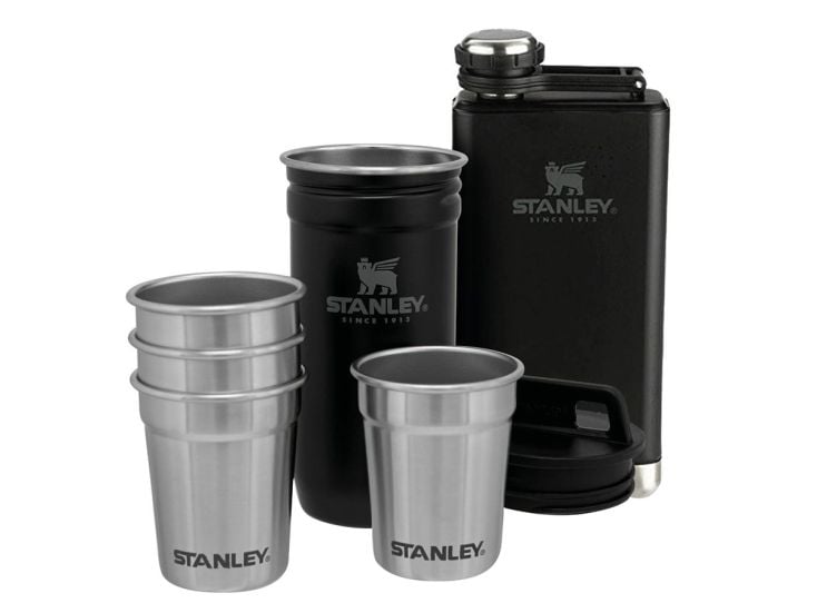 Stanley 55ml Shotglass Set met 230ml Flacon - black