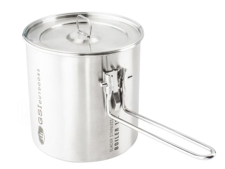 GSI Glacier RVS Boiler kookpan - 1.1 liter