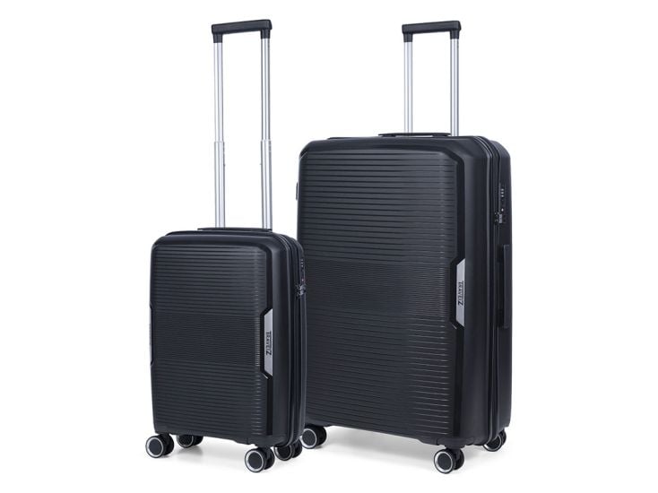 TravelZ Swinger 2-delige kofferset - Black