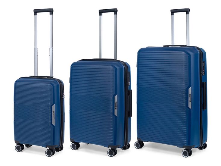 TravelZ Swinger 3-delige kofferset - Blue