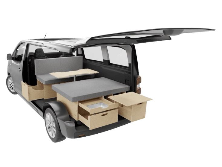 Tchao Tchao Van campingbox - 2 personen
