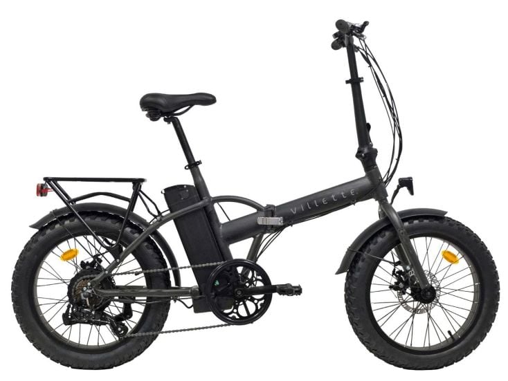 Villette le Gros E-vouwfiets 13Ah 7sp 20 inch Dark Grey