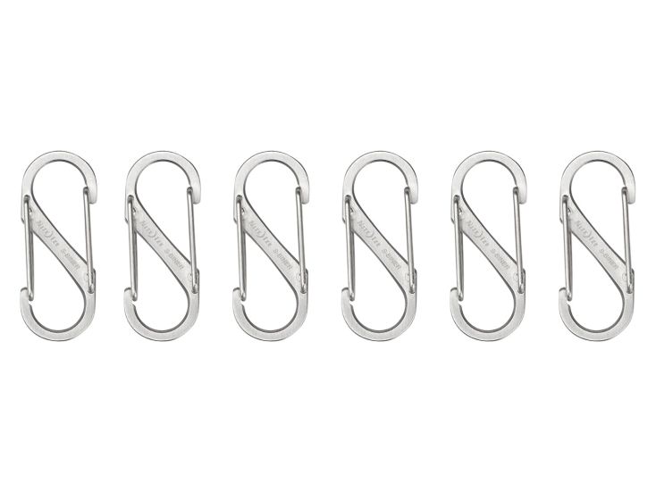 Nite Ize S-Biner Karabijnhaak 6-Pack Asorti #1