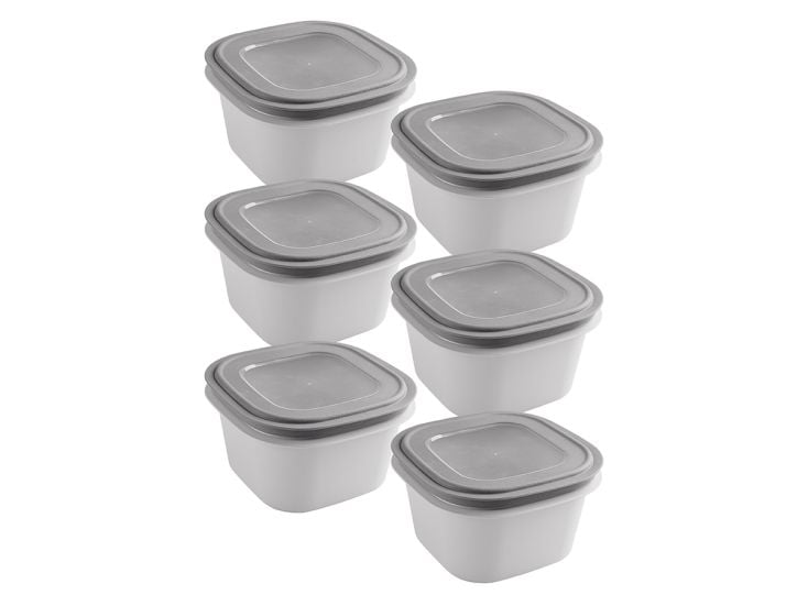 Sunware Sigma home 1,8 liter set van 6 vershouddozen - Grey