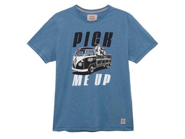 Van One Pick Me Up Blue/Black heren T-shirt
