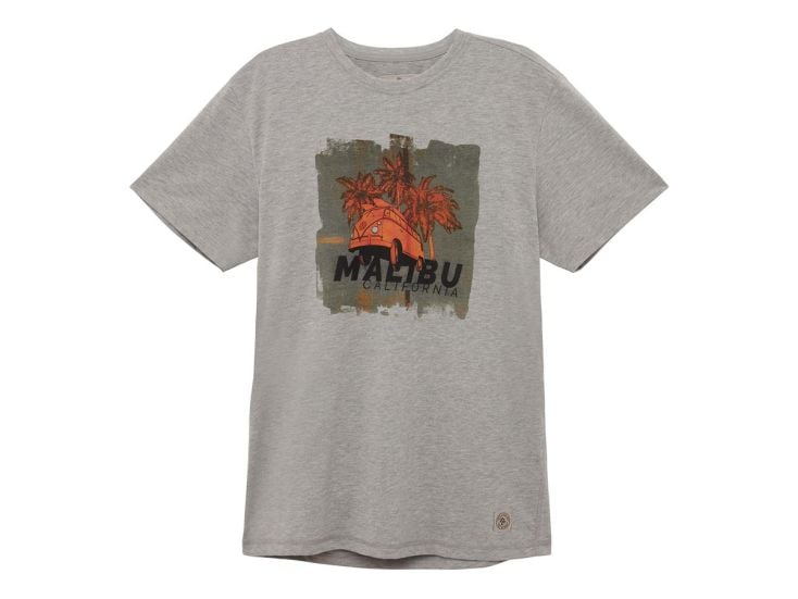 Van One Malibu LA grijs heren T-shirt