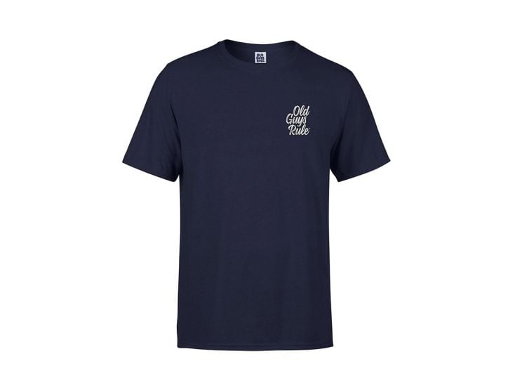 Old Guys Rule It Took Decades 2 heren t-shirt - Navy