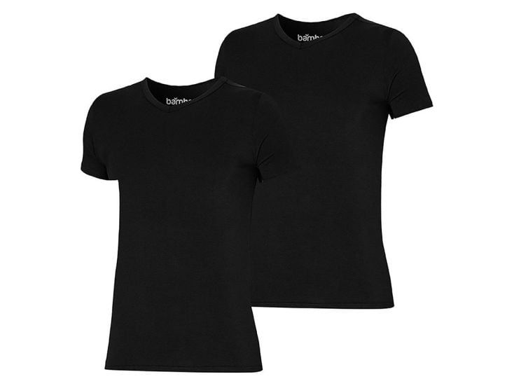 Apollo Bamboo Basic O-Neck Black heren T-shirt