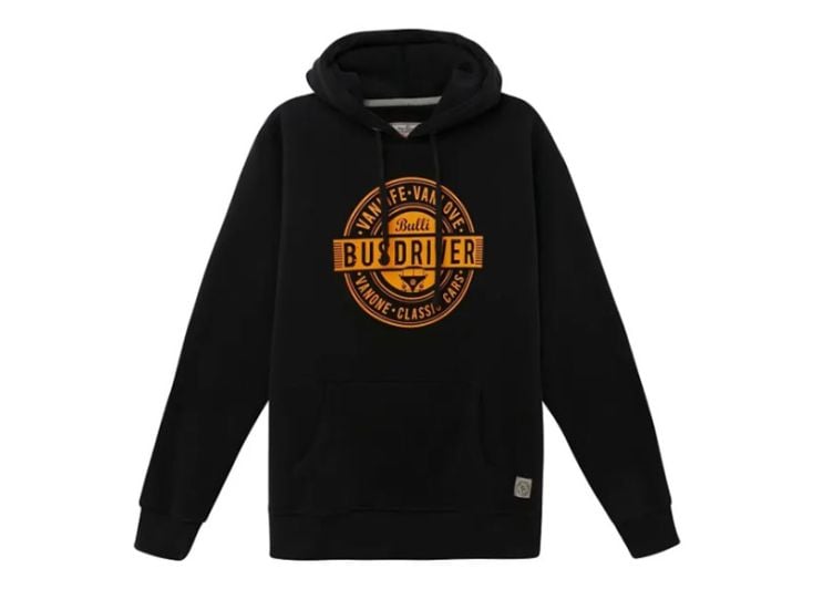 Van One Busdriver Black heren hoodie