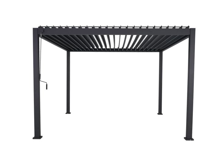 Mirador Deluxe 360 x 400 cm overkapping - antraciet