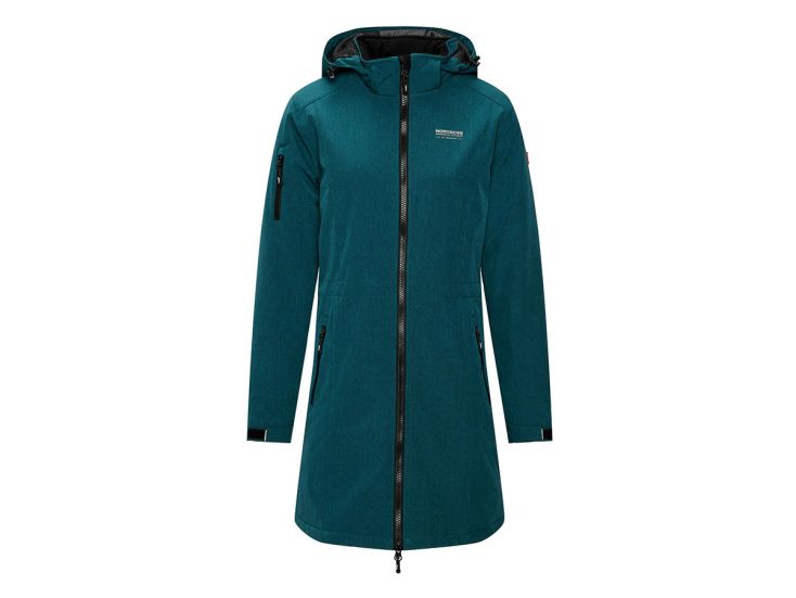 Nordberg Gitte Lagoon Melange dames softshell jas