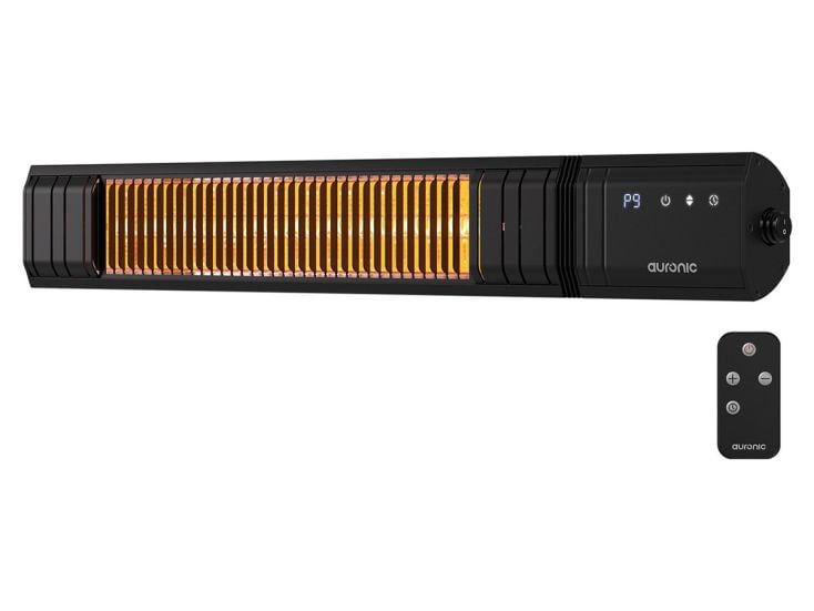 Auronic 2000 watt infrarood terrasverwarmer - Black