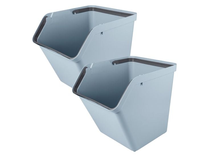 Sunware Sigma 60 liter set van 2 home sorteer units - Blue