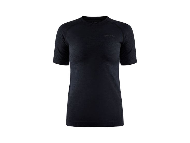 Craft Core Dry Active Comfort SS vrouwen T-shirt - Black