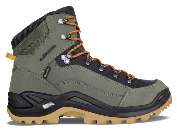 Lowa Renegade GTX Mid Forest/Orange heren wandelschoenen