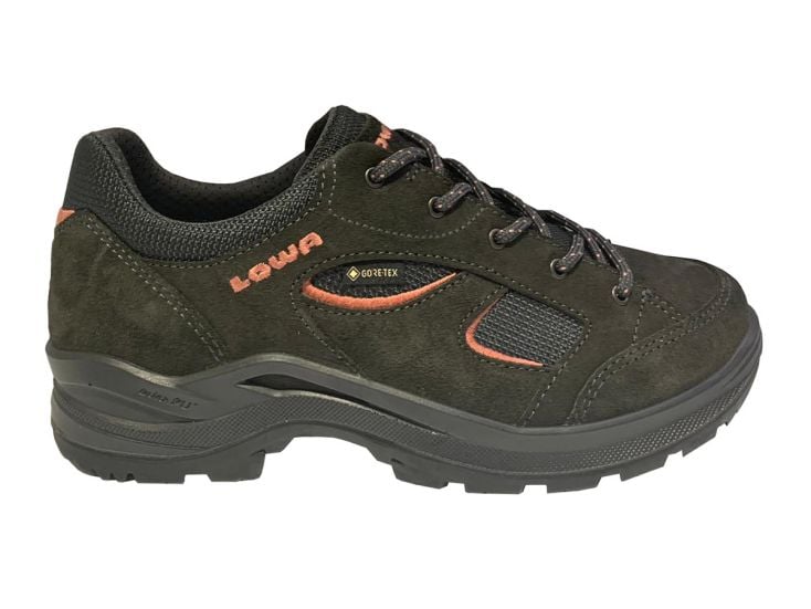 Lowa Sciora Evo GTX Low Graphite/Salmon dames wandelschoenen