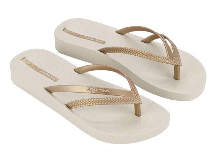 Ipanema Anatomic Bossa Soft dames slippers - Beige/Gold