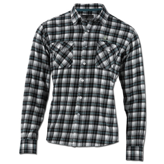 Wolf Camper Forest Turquoise heren shirt