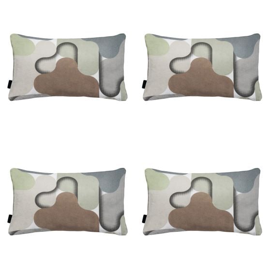 Madison Grafi sage Sierkussen - Set van 4
