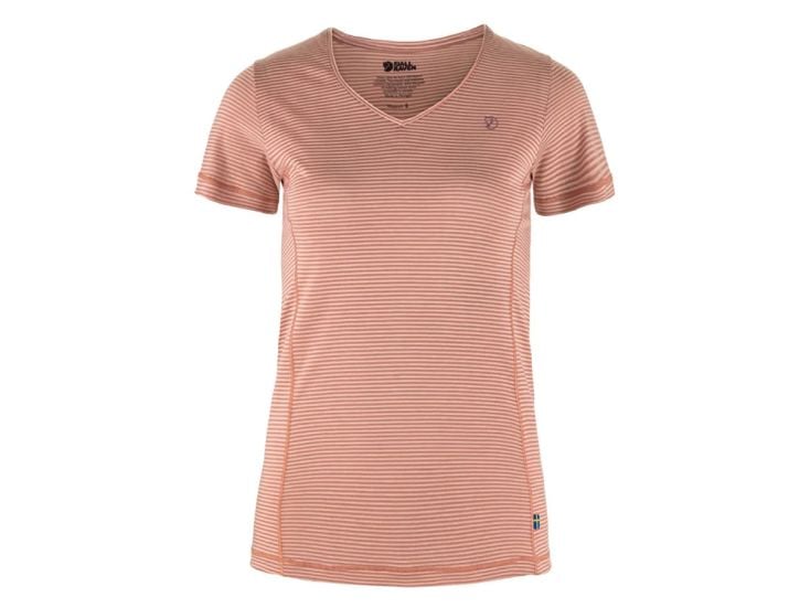 Fjallraven Abisko Cool dames T-shirt - Dusty Rose