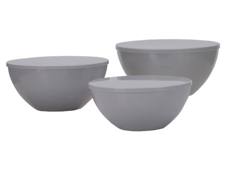 Palma 6-delige schalenset - Light grey
