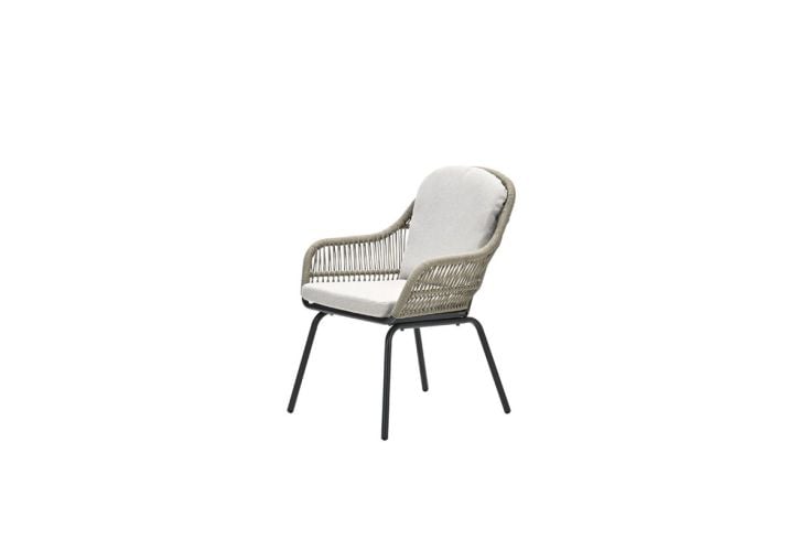 Garden Impressions Triton dining fauteuil - rope donker zand