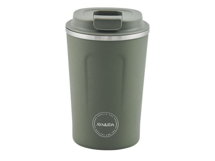AYA&IDA CUP2GO 380 ml thermosbeker - Tropical Green