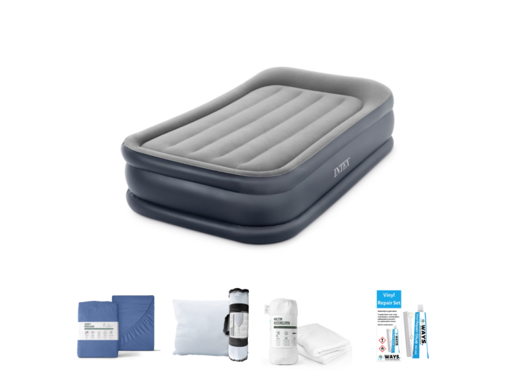 Intex Deluxe 191 x 99 cm Luchtbedset - 5-delig