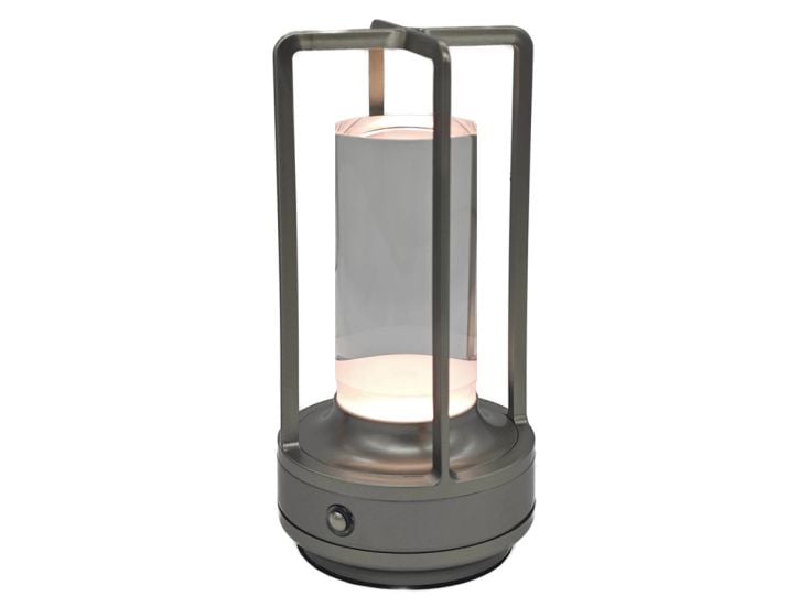 Lanta LED Tafellamp - Zilver