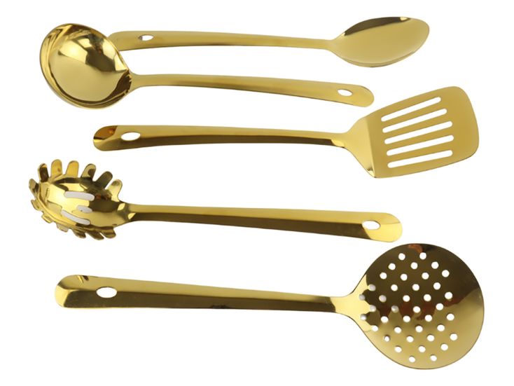 Orange85 Gold 5-delige keukengerei set