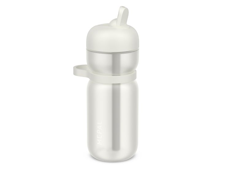 Mepal Sport Flip 600 ml drinkfles - Ceramic white