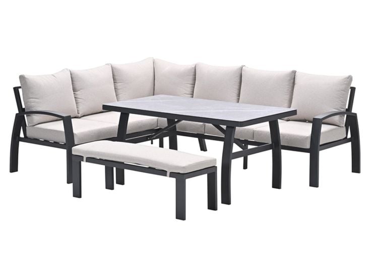 Garden Impressions Vasano links lounge-diningset - black