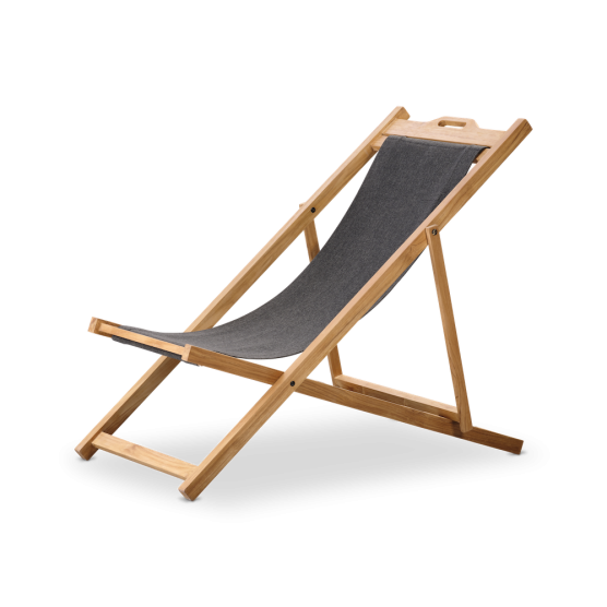 Chill Dept. Bear Valley Charcoal Luxe strandstoel