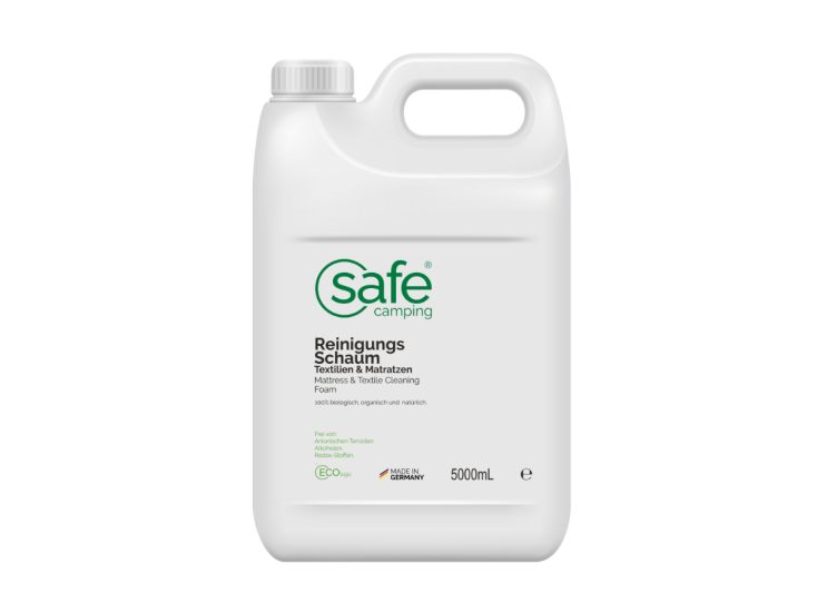 SAFE CAMPING Textiel en Matrassen reinigingsschuim - 5 liter