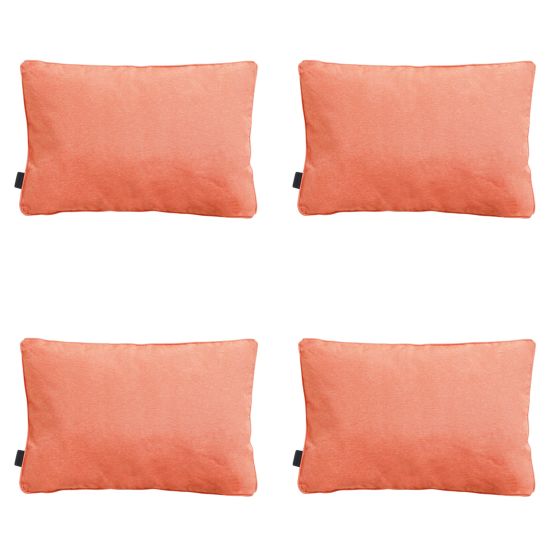 Madison Panama flame orange Sierkussen - Set van 4